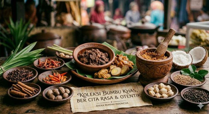Kekayaan Rempah Menjadi Salah Satu Unsur Penting Yang Membentuk Karakter Kuliner Indonesia Dengan Cita Rasa Kuat, Harum, Dan Beragam